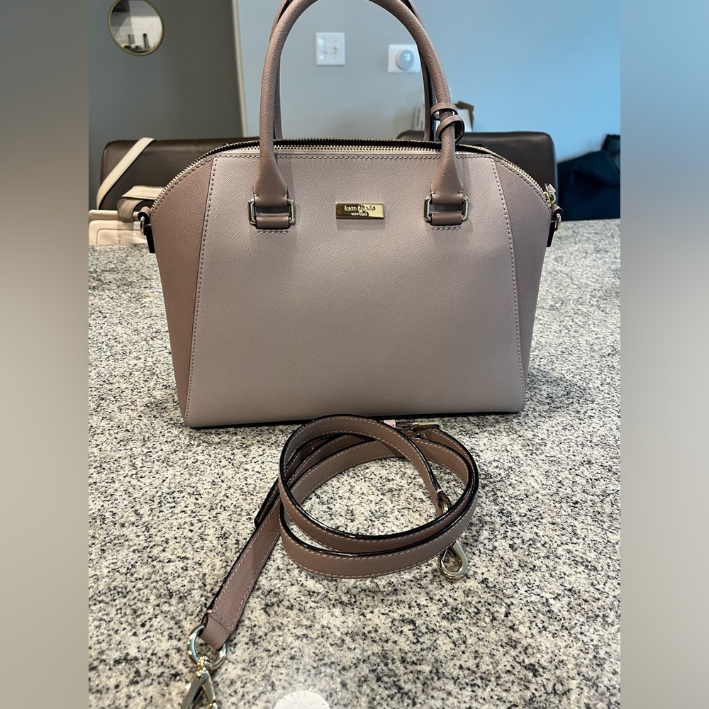 ♠️ Kate Spade Mauve PVC Satchel ♠️
